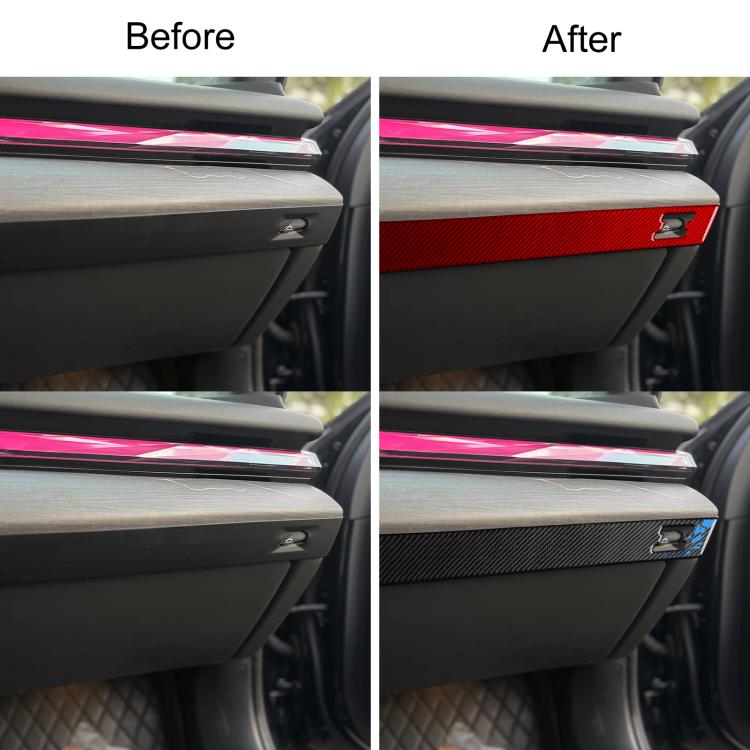 For BMW 5 Series i5 G60 / G68 2023-2026 Under Dashboard Decorative Car Sticker, LHD, RHD