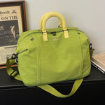 Travel Duffel Bag for Women Expandable Weekender Bag with Wet Pocket