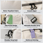 Travel Duffel Bag for Women Expandable Weekender Bag with Wet Pocket
