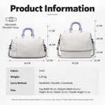 Travel Duffel Bag for Women Expandable Weekender Bag with Wet Pocket