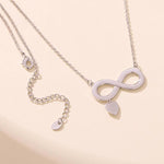Women Copper Infinite Love Pendant Necklace, YIN144