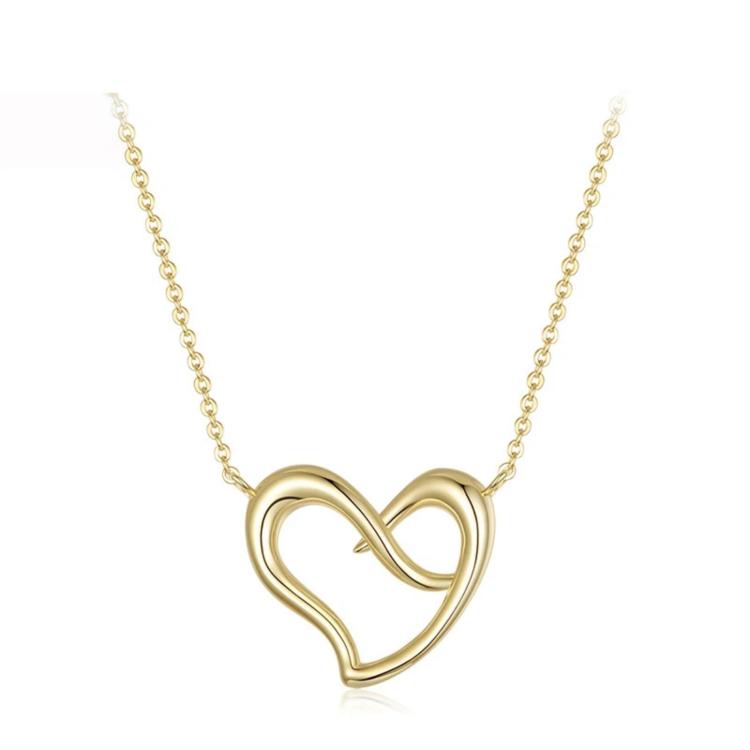 Copper Heart-Shaped Pendant Necklace – Ideal For Daily Wear, YIN145