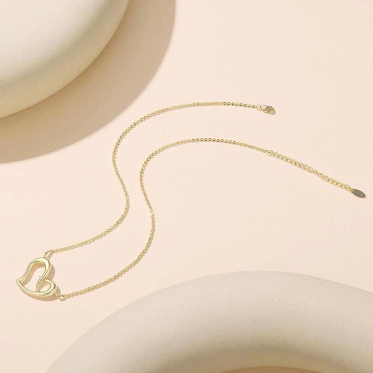 Copper Heart-Shaped Pendant Necklace – Ideal For Daily Wear, YIN145