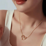 Copper Heart-Shaped Pendant Necklace – Ideal For Daily Wear, YIN145