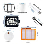 Replacement Kit For Shark AI AV2501S / AV2501AE / RV2502AE / RV2610WA Robot Vacuum, 21 In 1