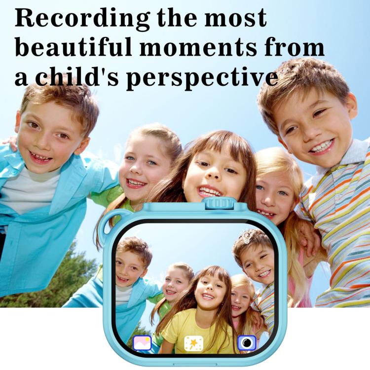 KC01 Kids Digital Camera Toy With 1.85 Inch Screen Games Music Player & Torch