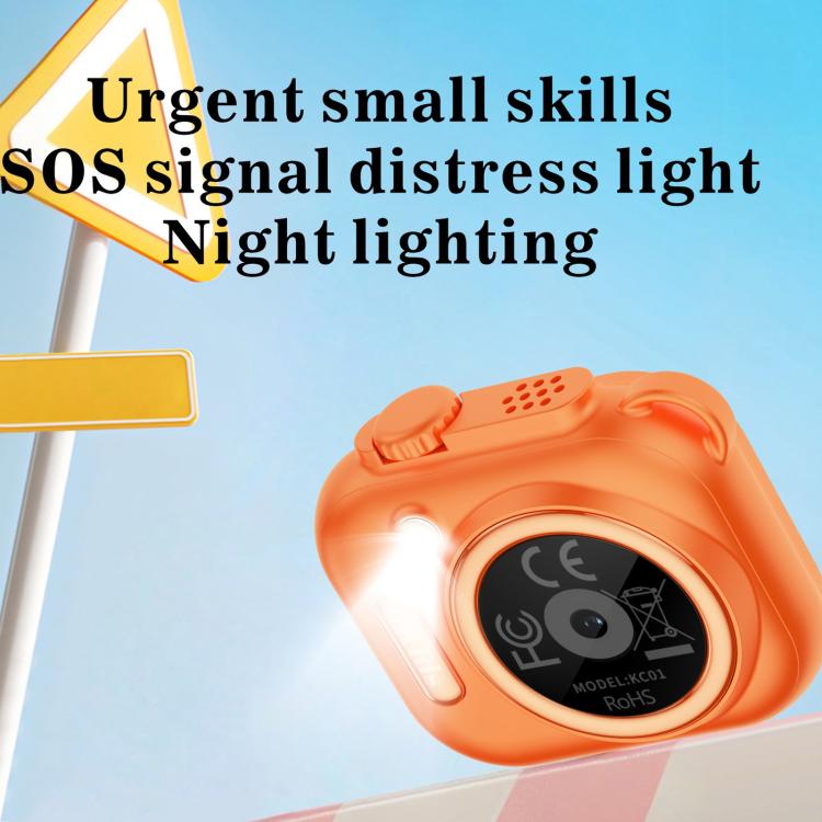 KC01 Kids Digital Camera Toy With 1.85 Inch Screen Games Music Player & Torch