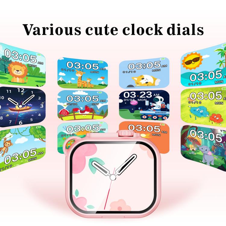 KC01 Kids Digital Camera Toy With 1.85 Inch Screen Games Music Player & Torch
