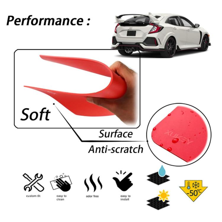 Universal Splash Guards/Mud Flaps For Cars, Pickups, SUVs, And Trucks, 38.4x29.2x2.56cm