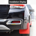 Universal Splash Guards/Mud Flaps For Cars, Pickups, SUVs, And Trucks, 38.4x29.2x2.56cm