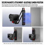 Flymile Magnetic Quick-Release Tripod & Rotating Carabiner Mount, For DJI Osmo Action 3 / 4 / 5 Pro, For DJI Osmo Action 6 / Nano / 360 II