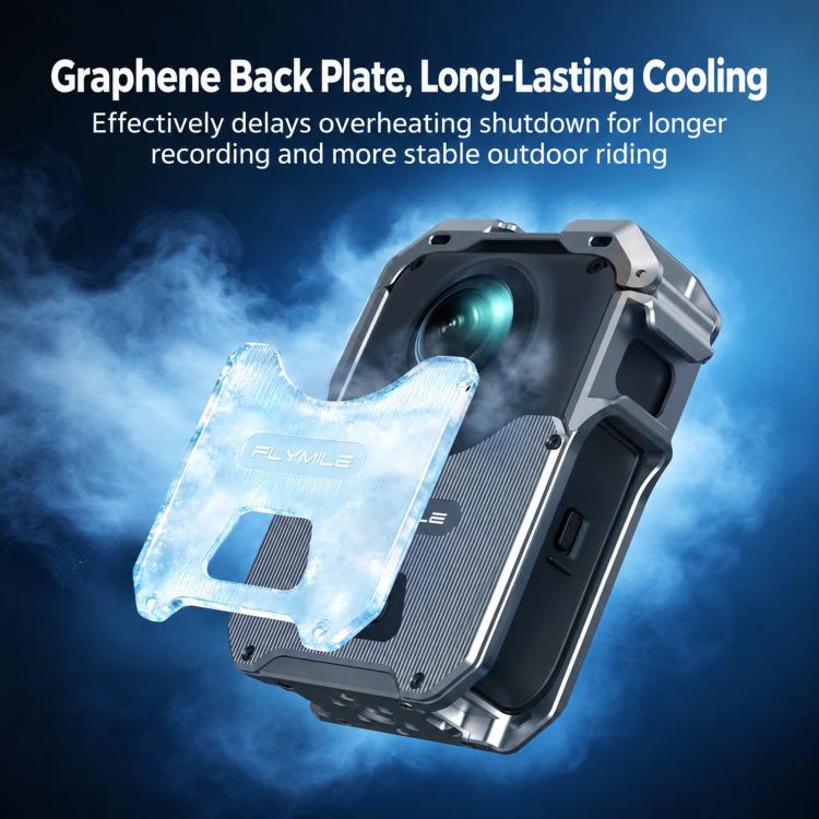 For DJI Osmo 360 II Flymile Expansion Cage With Lens Protection Heat Dissipation