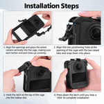 For DJI Osmo 360 / II Flymile Protective Cage Lens Cap Expansion Shell, For DJI Osmo 360 / II