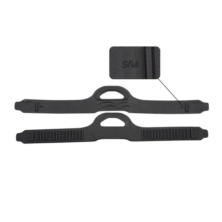 Adjustable Tension TPR Diving Fin Strap, S/M, L
