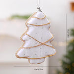 Velvet Rhinestone Foam Christmas Tree Ornament DIY Personalized Christmas Decoration