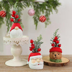 Christmas Gnome Ornament Tabletop Decoration