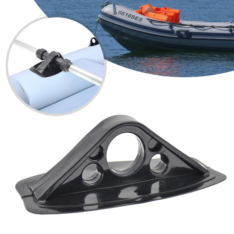Inflatable Boat 3-Hole Oar Mount Canopy Bracket Marine Accessory, RB-E06