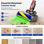 Soft Roller Cleaner Head For Dyson V15 / V11 / V10 / V8 / V7 Vacuum with Green Light Dust Detection