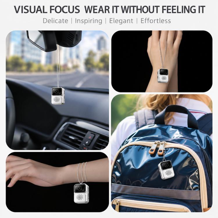 Mini Wearable Camera Necklace 1080P Small Body Camera Digital Recorder Pendant