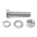 Hex Head Bolts 304 Stainless Steel Hex Bolt Nut Washer Combination Assortment Kit, 240 PCS/Box, 480 PCS/Box, 520 PCS/Box