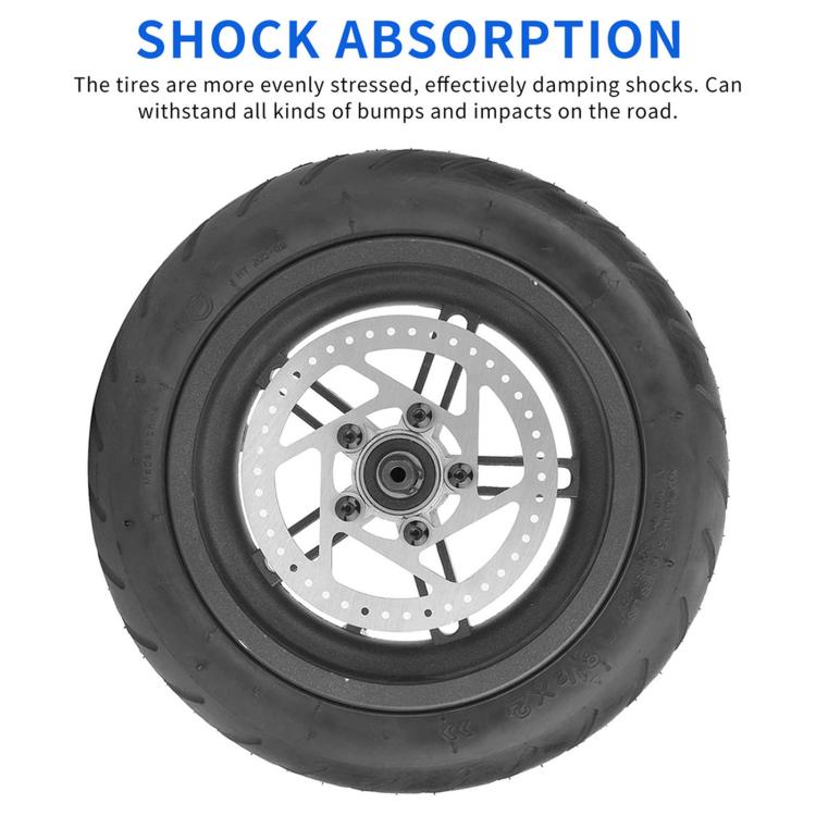 For Xiaomi M365 Pneumatic Rear Drive Wheel With 110 Brake Disc, With 110 Brake Disc