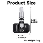 KONNWEI Tire Pressure Monitoring System Connector Supports Bluetooth Version 5.2, TK100+ Sensor