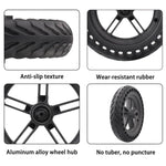 For Xiaomi M365 Pro External Honeycomb Solid Tire Drive Wheel Rear Hub With 120mm Brake Disc