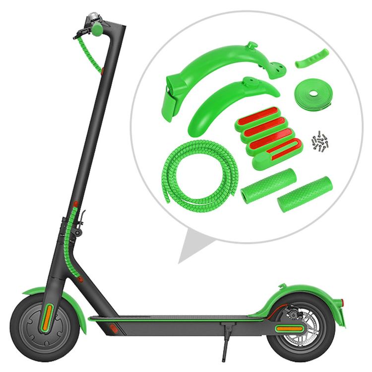 11-Piece Set For Xiaomi M365 Pro 2 Electric Scooter Rear Fender Kit