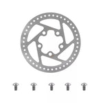 4-Piece Set For Xiaomi M365 Brake Combo Kit, Disc Brake Caliper + 110mm 5-Hole Brake Rotor + Brake Cable + Hand Brake, 4-Piece Set For Xiaomi M365