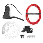 4-Piece Set For Xiaomi M365 Pro Brake Combo Kit, Disc Brake Caliper + 120mm 5-Hole Brake Rotor + Brake Cable + Hand Brake, 4-Piece Set For Xiaomi M365 Pro