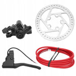 4-Piece Set For Xiaomi M365 Pro Brake Combo Kit, Disc Brake Caliper + 120mm 5-Hole Brake Rotor + Brake Cable + Hand Brake, 4-Piece Set For Xiaomi M365 Pro
