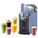 Slushy Machine for Home Electric Frozen Drink & Margarita Maker with Self-Cleaning, Vertical EU Plug, Horizontal EU Plug