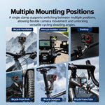 BRDRC For Quick-Release Cycling Mount For Insta360 Ace / Ace Pro 2 / X6 / X5 / X4 Air
