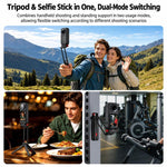Flymile Rotating Magnetic Quick-Release Carabiner Tripod, For Insta360 Ace / Ace Pro 2 / X6 / X5 / X4 Air