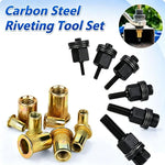Metric Rivet Nut Mandrel Kit Threaded Insert Rivnut Assortment Set, 60 PCS/Box M3-M8, 70 PCS/Box  M4-M10, 53 PCS/Box M3-M8, 77 PCS/Box M3-M12