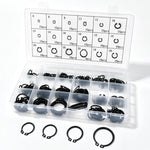 225 PCS/Box Snap Ring Assortment Kit Metric Internal External C-Clips 6mm-32mm, Snap Ring