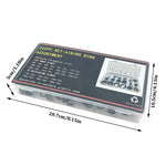 225 PCS/Box Snap Ring Assortment Kit Metric Internal External C-Clips 6mm-32mm, Snap Ring