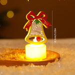Christmas Led Electronic Candle Lights Holiday Tabletop Decorations
