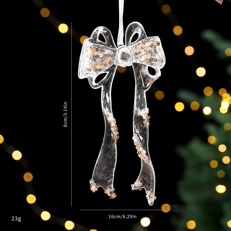 Christmas Transparent Sequin Hanging Ornaments Holiday Decorations, Sunflower Garland, Snowflakes, A Five-Petal Garland, Reindeer Wreath, Bow, Pumpkin Car, Three-Dimensional Butterfly, Reindeer Turning Its Head, Dragonfly, Alphabet Board, Ballet Dancer...