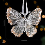 Christmas Transparent Sequin Hanging Ornaments Holiday Decorations, Sunflower Garland, Snowflakes, A Five-Petal Garland, Reindeer Wreath, Bow, Pumpkin Car, Three-Dimensional Butterfly, Reindeer Turning Its Head, Dragonfly, Alphabet Board, Ballet Dancer...