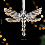 Christmas Transparent Sequin Hanging Ornaments Holiday Decorations, Sunflower Garland, Snowflakes, A Five-Petal Garland, Reindeer Wreath, Bow, Pumpkin Car, Three-Dimensional Butterfly, Reindeer Turning Its Head, Dragonfly, Alphabet Board, Ballet Dancer...
