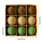 Flocked Christmas Tree Ball Decorations Christmas Hanging Ornaments, 49 PCS/Pack 3cm Coffee Green, 49 PCS/Pack 3cm Coffee, 12 PCS 6cm + 32 PCS 3cm Coffee Green, 12 PCS 6cm + 32 PCS 3cm Coffee, 12 PCS/Pack 6cm Coffee Green, 12 PCS/Pack 6cm Coffee       ...