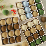 Flocked Christmas Tree Ball Decorations Christmas Hanging Ornaments, 49 PCS/Pack 3cm Coffee Green, 49 PCS/Pack 3cm Coffee, 12 PCS 6cm + 32 PCS 3cm Coffee Green, 12 PCS 6cm + 32 PCS 3cm Coffee, 12 PCS/Pack 6cm Coffee Green, 12 PCS/Pack 6cm Coffee       ...
