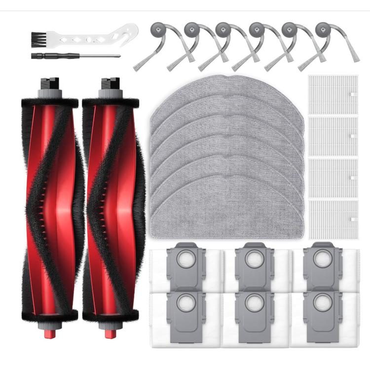 18 In 1 Replacement Parts Kit For Roborock Q7 M5 / Q7 L5+ / Q7 L5 Vacuum, 18 In 1