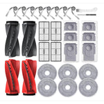 Replacement For Roborock Saros 10R / Saros 20 / Qrevo CurvX Robot Vacuum, 28 In 1 Kit, 1 Pair Roller Brush, Filter, Side Brush, Dust Bag, Mop Pad