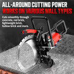 Adjustment-Free High Frequency Wall Cutter Handheld Concrete Cutting Machine, Concrete Cutting Machine