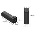For Insta360 Luna Ultra / Pro LKTOP 5000mAh Battery Handle Power Hand Grip, Luna Battery Handle Black, Luna Battery Handle White
