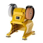 Small Electric Bench Grinder Dual Grinding Wheel Home Sharpening Machine No Battery