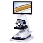 BM070 LCD Digital Biological Microscope 3 Objective Lenses HDMI USB 7 Inch Screen