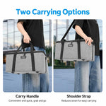 FOMITO AB-27 Handheld Portable Large Capacity Camera Bag Outdoor DSLR Digital Camera Lens Case, AB-27 Grey, AB-27 Black